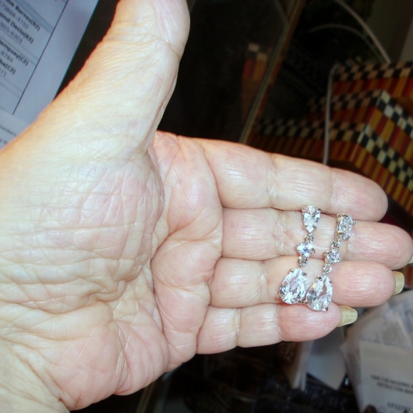 Savvy Bling - Chandler CZ Dangle Earrings